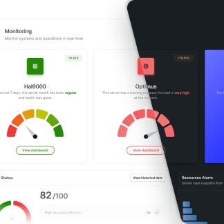 uifort - React Client and Admin Dashboard Template